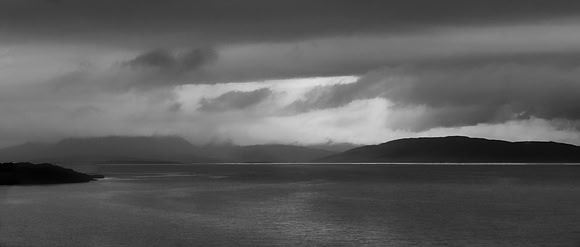 View across to Skye.
