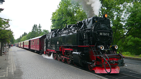 Brocken Railway, Hartz Mountains, Germany.
