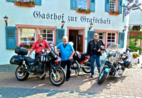 Motorcycle trip, Mosel, Germany.