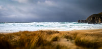 Dalmore Beach on the windy west coast of Lewis.