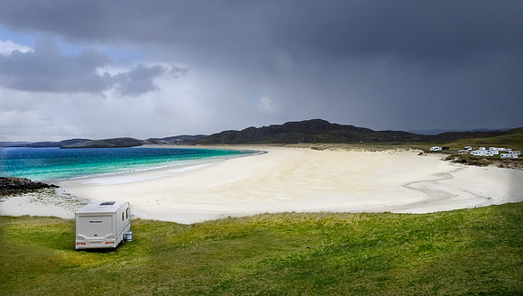 Reef Beach, Kneep. Lewis.