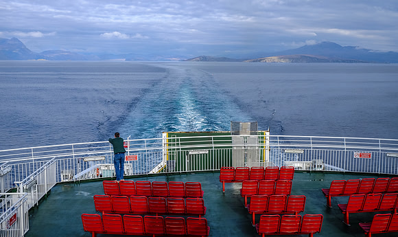 Leaving Ullapool for Stornoway.