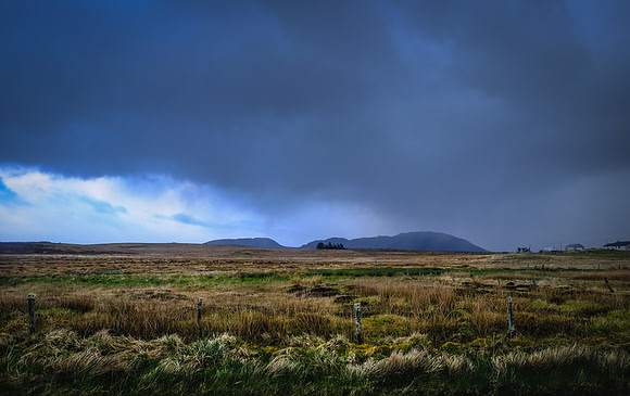 Looking across the Barvas Moor from Bragar.