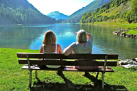 Lac Montriond, Morzine.