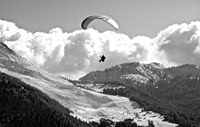 Over Morzine.