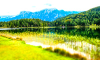 Lautersee, Mittenwald, Bavaria.