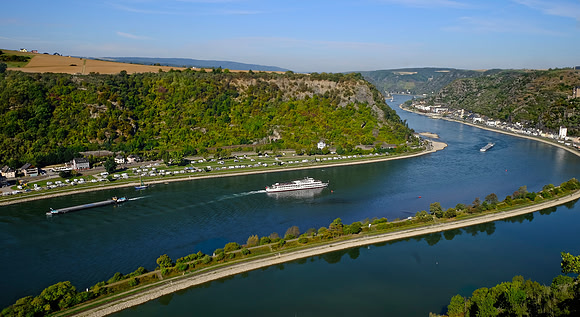 The Rhine Gorge.