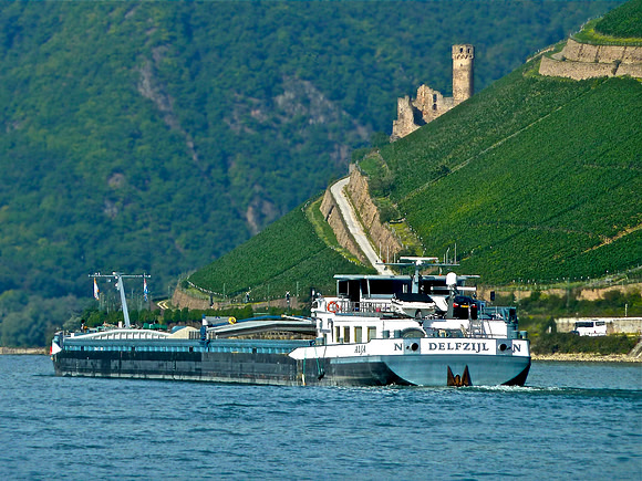 On the Rhine.