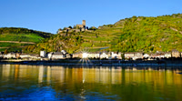 Evening sun on the Rhine.