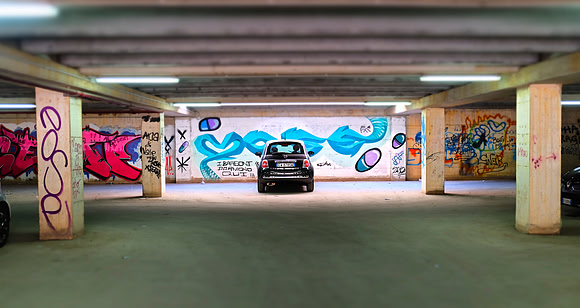 Car Park, Sicily.
